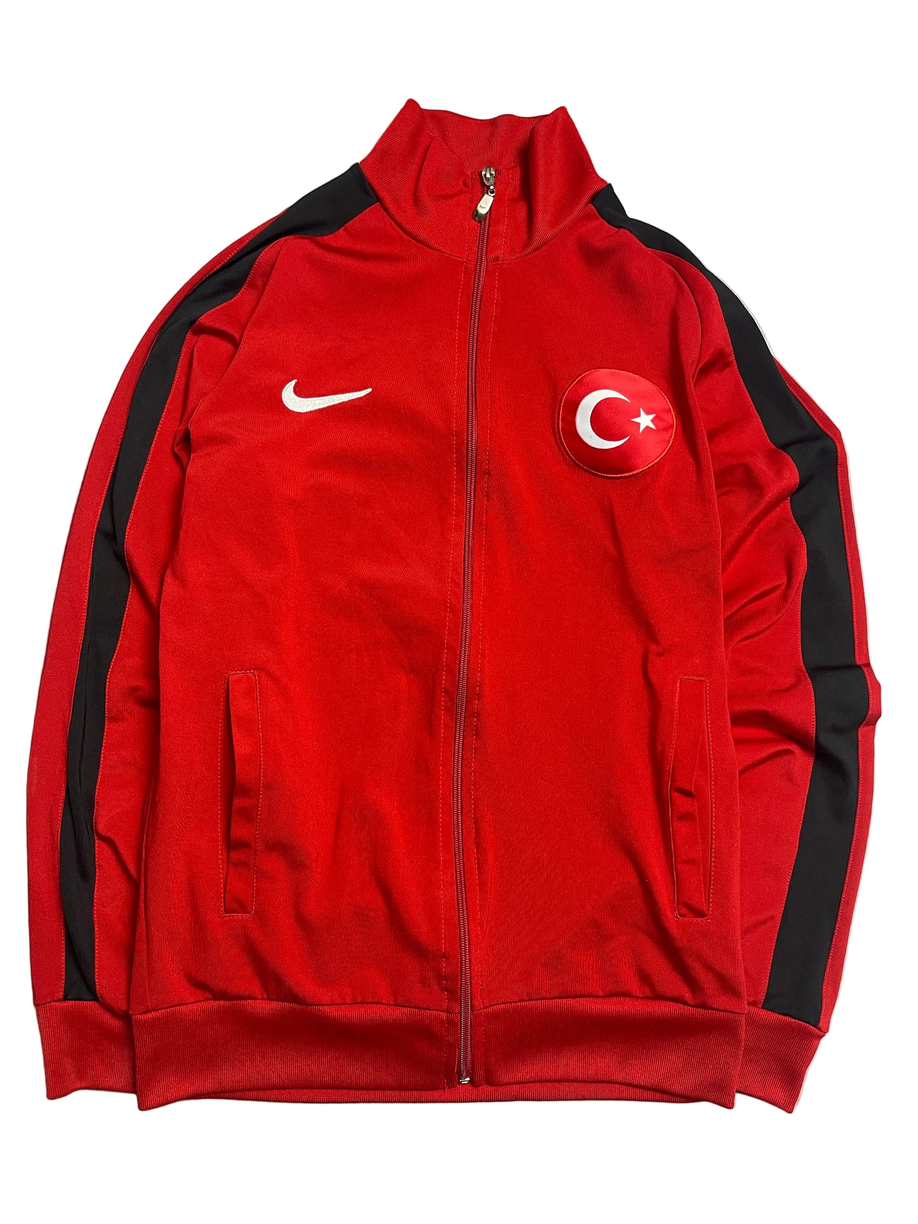 Vintage Nike Türkei Fußballjacke 2000er Style Größe M