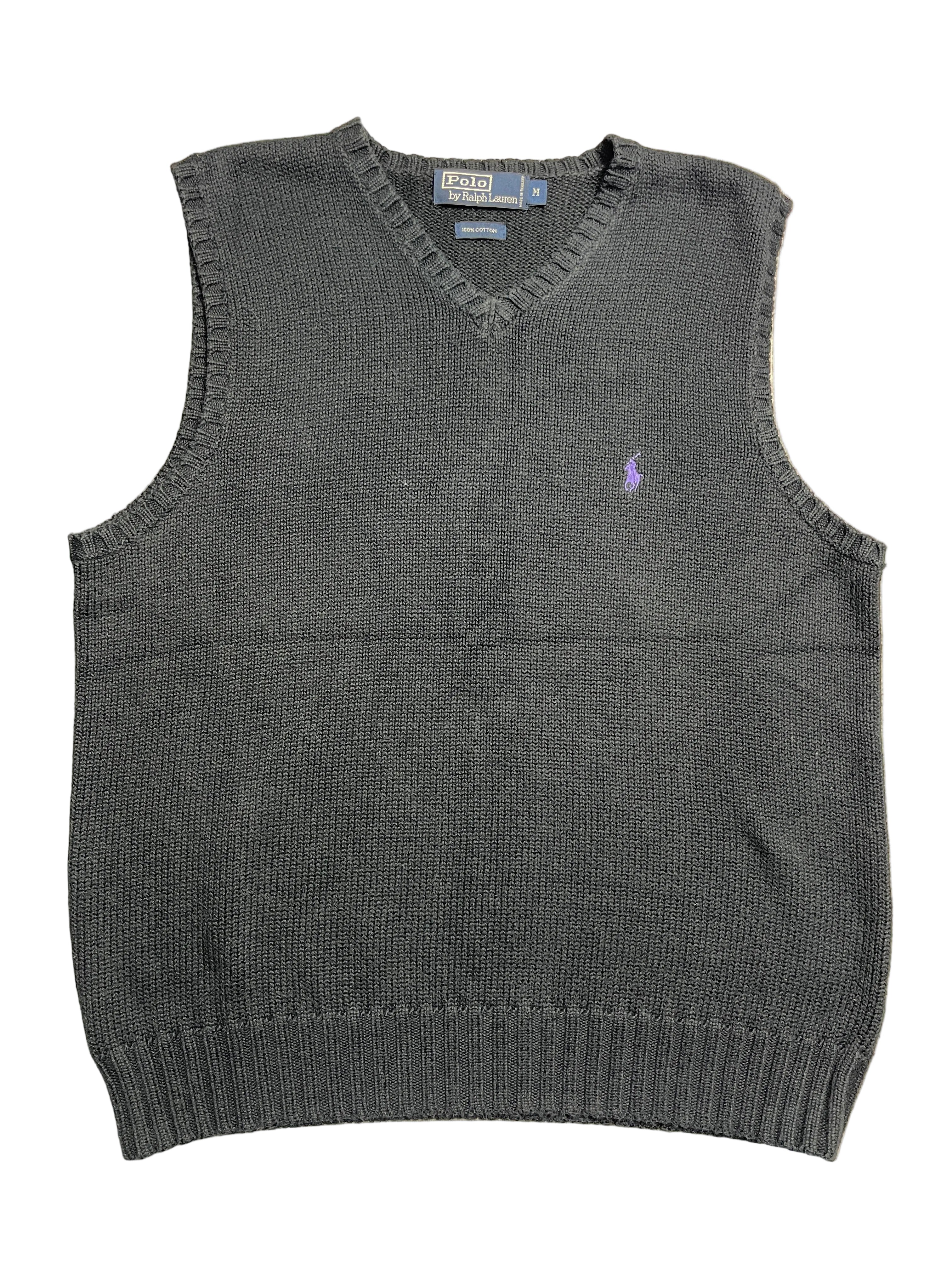 Vintage Polo Ralph Lauren Baumwoll-Strickweste (M)