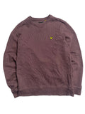 Lyle & Scott Crewneck Sweatshirt Burgundy/Plum Größe M